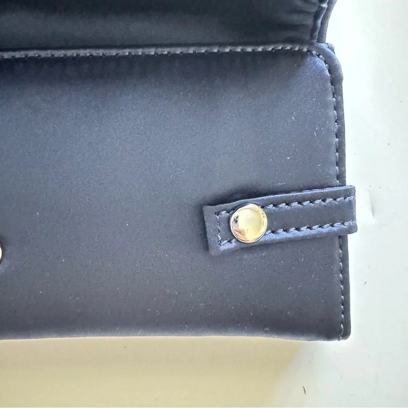 Kipling Blue Fabric Trifold Snap Wallet - Picture 4 of 10